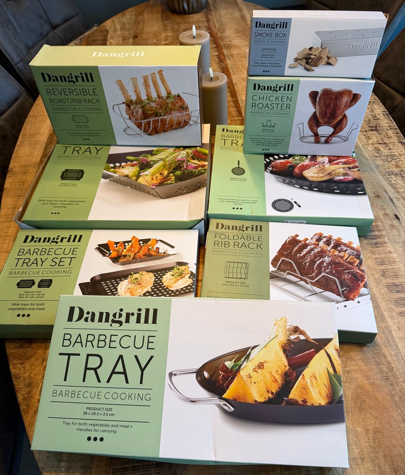 Dangrill Barbecue Accessoires Set - Diverse BBQ Tools, Tuin en Terras, Ophalen of Verzenden, Nieuw