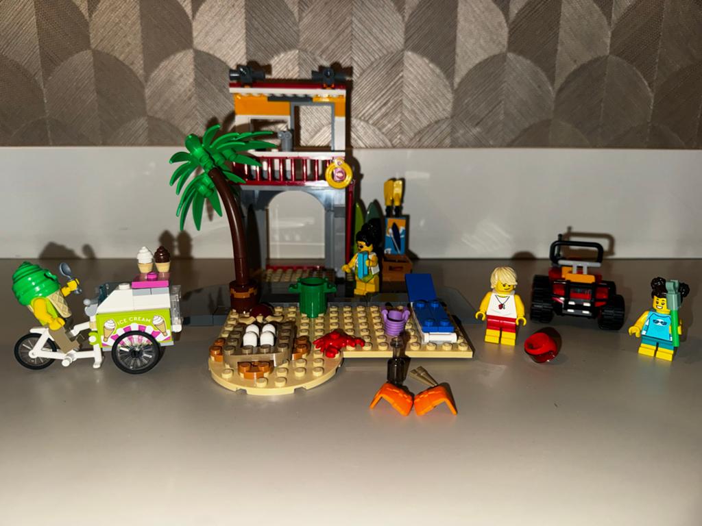 Lego City 60328 Strandwachter Uitkijkpost - Z.G.A.N., Ophalen of Verzenden, Zo goed als nieuw
