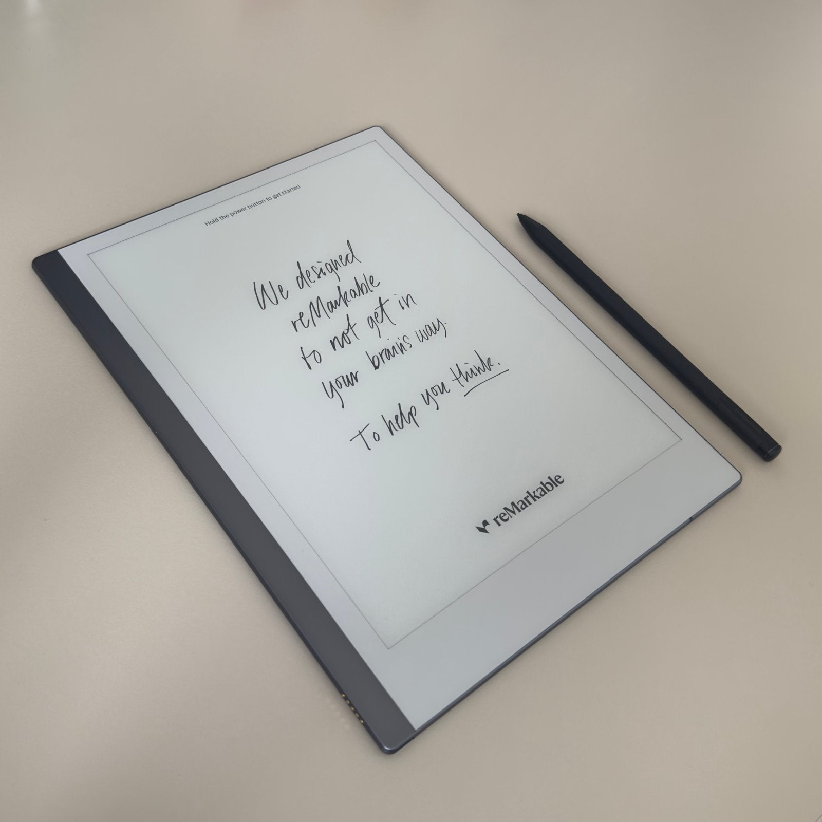 reMarkable 2 E-reader/Tablet met Marker en Folio, Touchscreen, Zo goed als nieuw, 10 inch of meer, 8 GB