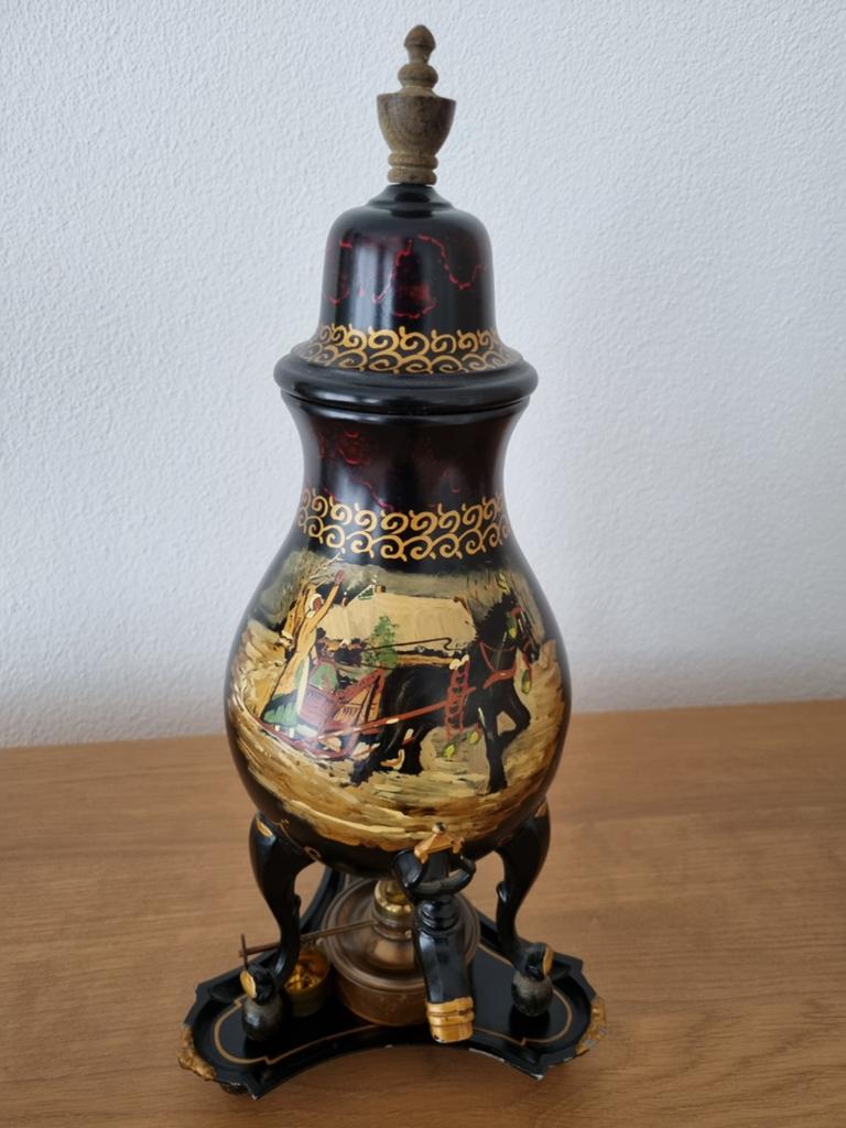 Kraantjes pot, Antiek en Kunst, Antiek | Tin, Ophalen of Verzenden