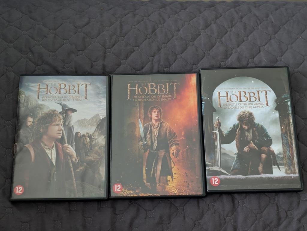 The Hobbit Trilogie DVD Boxset - Zo goed als nieuw, Vanaf 12 jaar, Verzenden, Zo goed als nieuw, Boxset