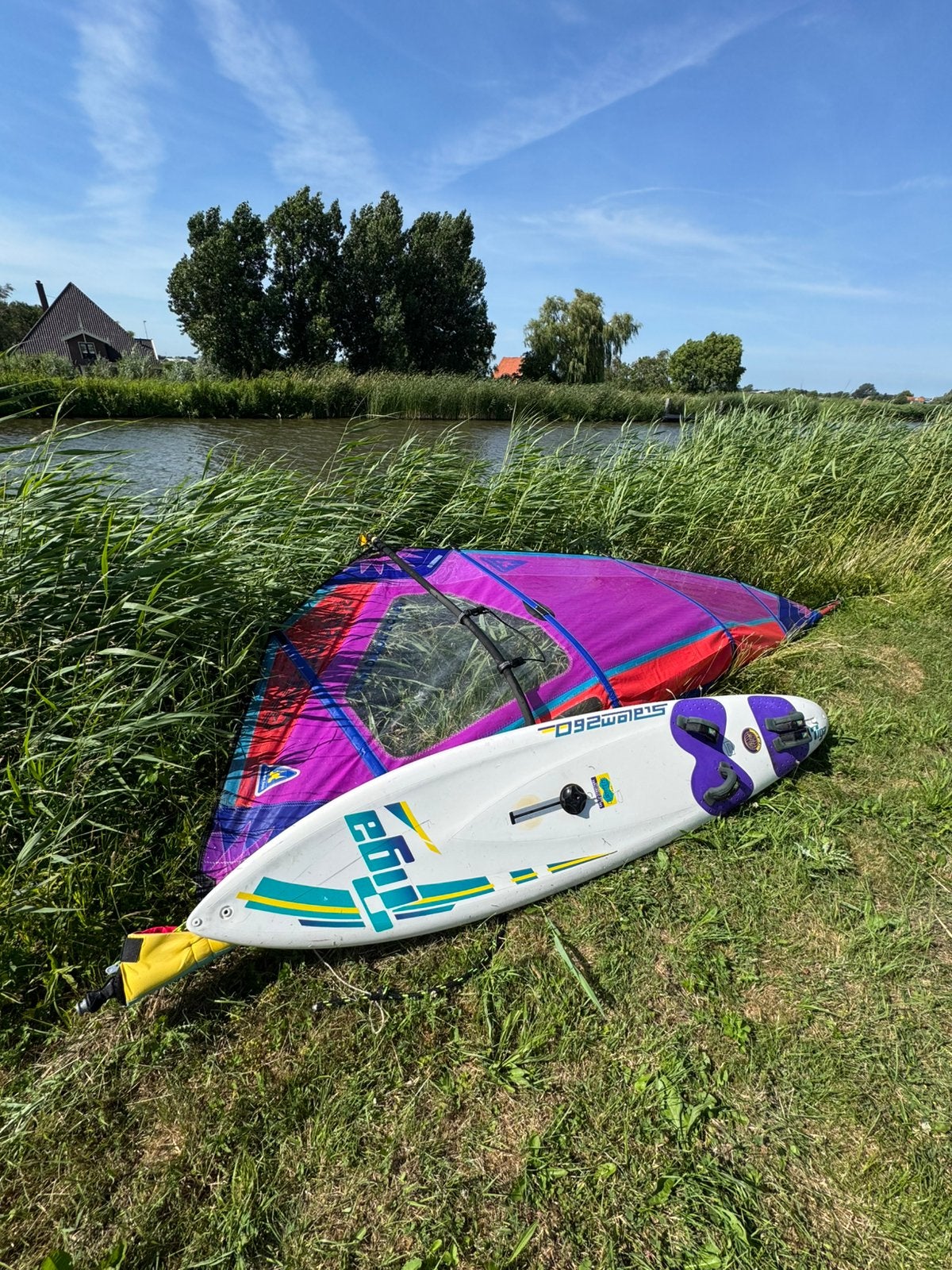 Windsurf set., Ophalen, Zeil