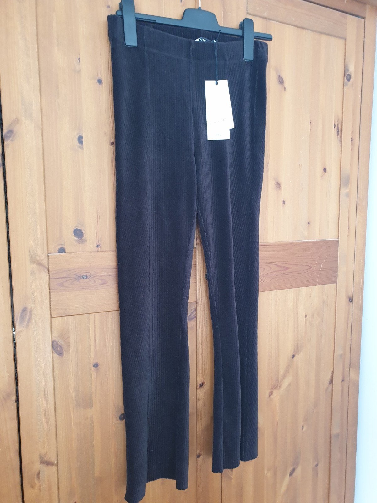 Costes Rib Flare Broek - Nieuw met kaartje, Bruin, Nieuw, Ophalen of Verzenden, Costes