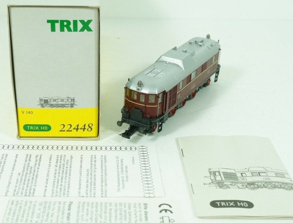 Trix diesel lokomotief V 140 001 digitaal voorbereid DB, Trix, Nieuw, Ophalen of Verzenden, Analoog