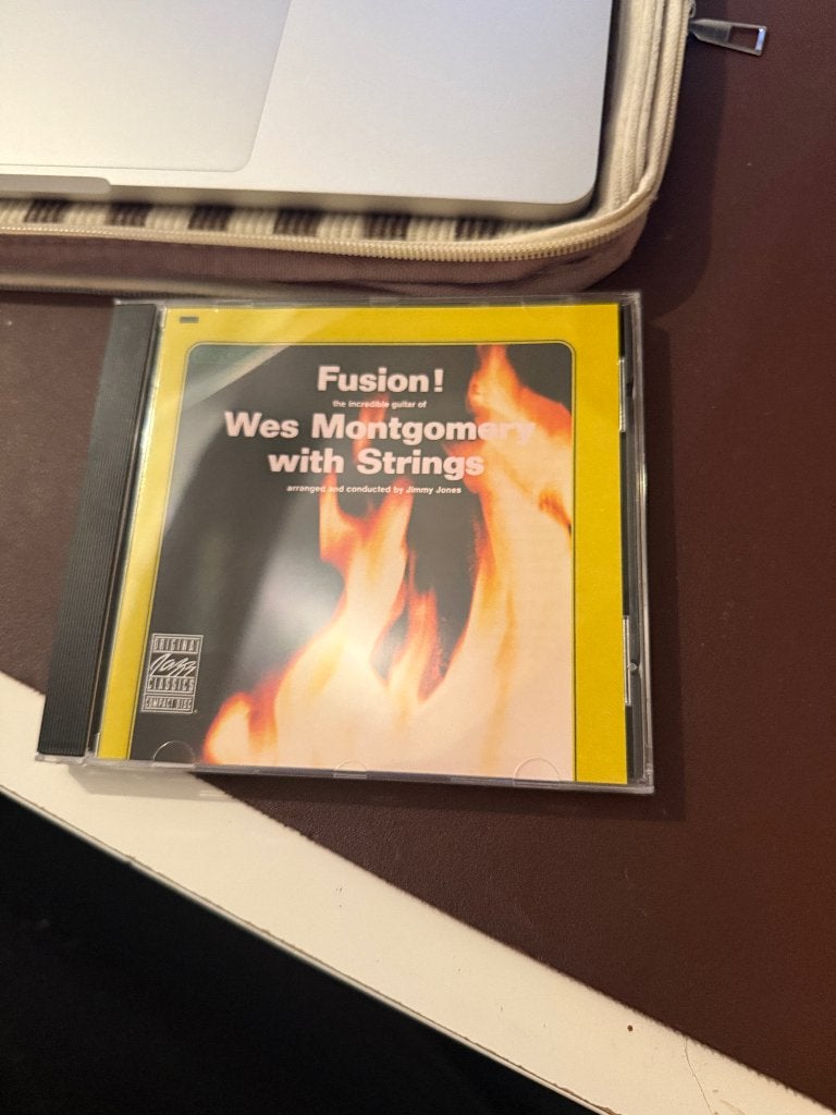 Wes Montgomery with Strings - Fusion!, Ophalen of Verzenden, Zo goed als nieuw, Jazz, Album