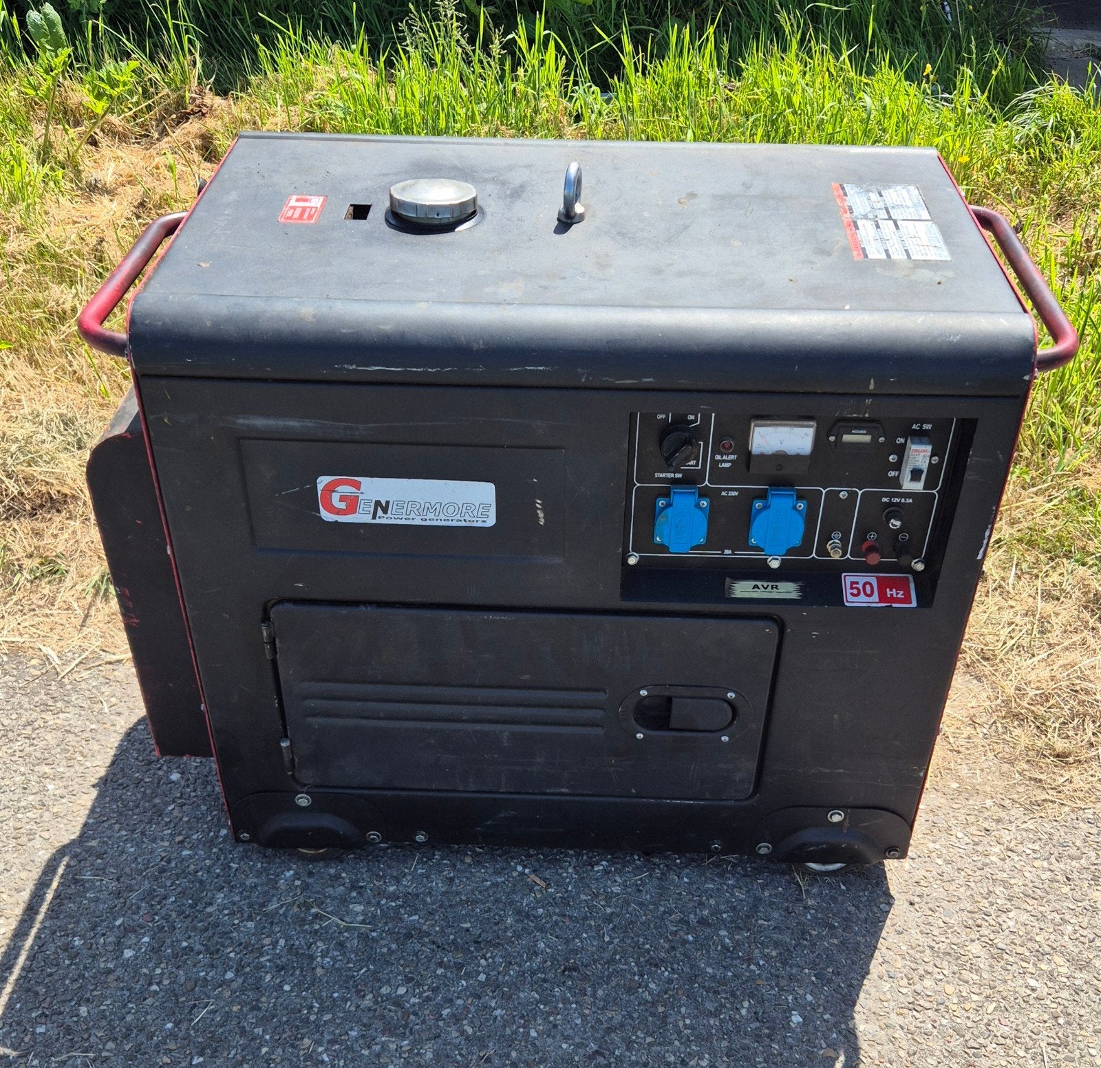 6.5 kw diesel generator / aggregaat, Ophalen of Verzenden, Gebruikt