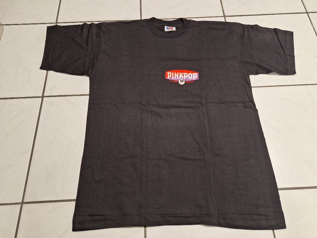 Vintage T-shirts Pinkpop 1993 festival + crew in mooie staat, Ophalen of Verzenden, Zo goed als nieuw