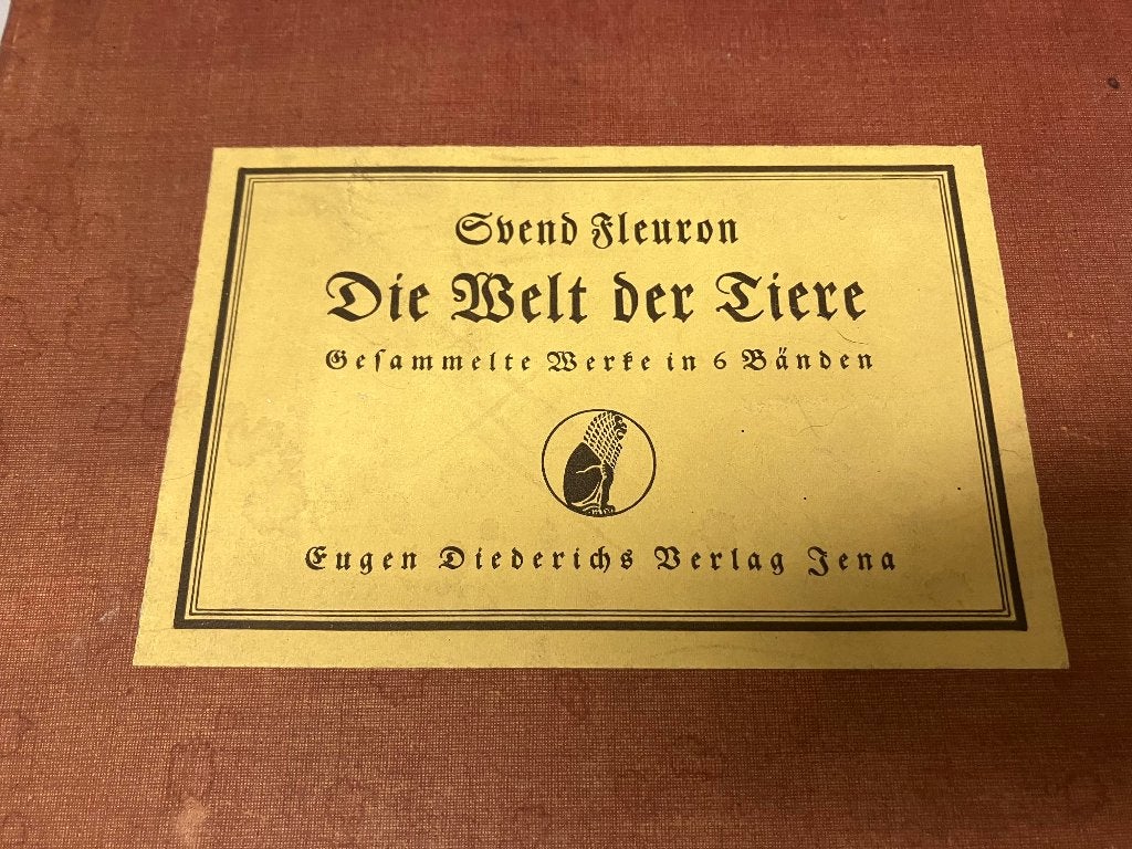 Die Welt der Tiere Fleuron, Ophalen of Verzenden, Gelezen, Svend Fleuron, Non-fictie