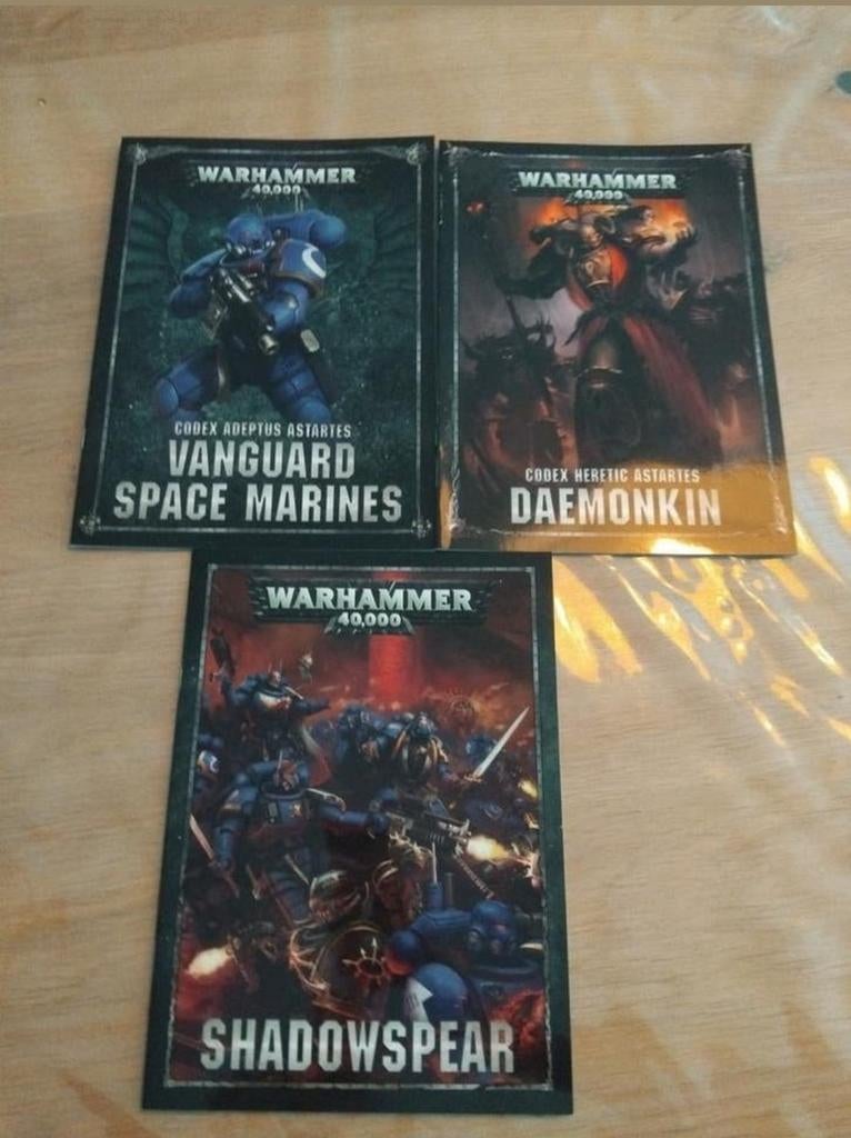 Warhammer 40K Shadowspear, vanguard, daemonkin Campagneboek, Ophalen of Verzenden, Warhammer