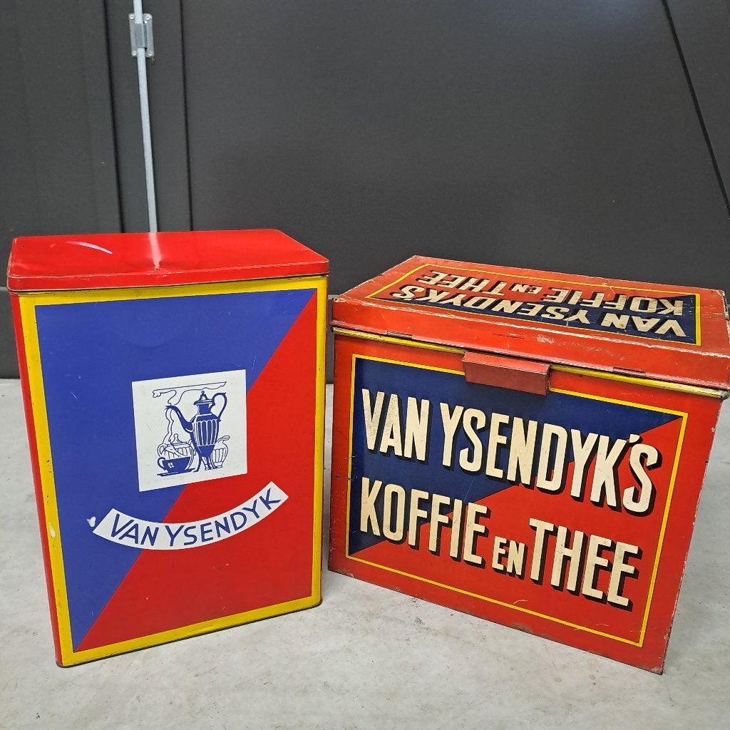 set winkelblikken Van Ysendyk koffie thee, Ophalen of Verzenden, Overige