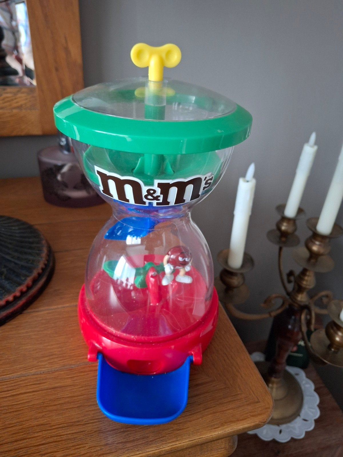 M&M's Snoepdispenser - Zo goed als nieuw, Ophalen of Verzenden, Zo goed als nieuw, Jongen of Meisje