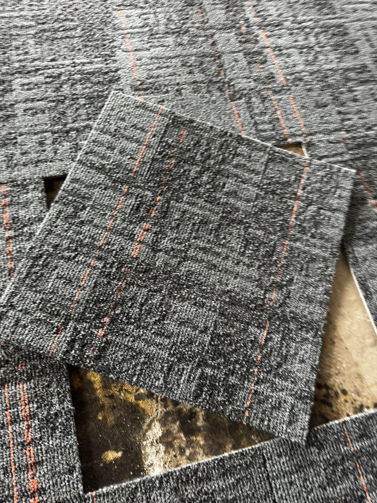 Tapijt tegels  tegels 50x50, Huis en Inrichting, Stoffering | Vloerbedekking, Ophalen, Zo goed als nieuw, Tapijttegels