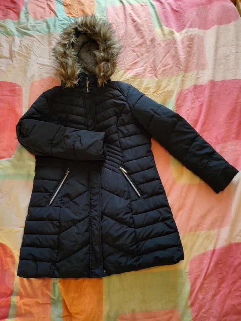 ZGAN donker blauwe miss etam winterjas xxl, Kleding | Dames, Jassen | Winter, Ophalen of Verzenden, Zo goed als nieuw, Maat 46/48 (XL) of groter