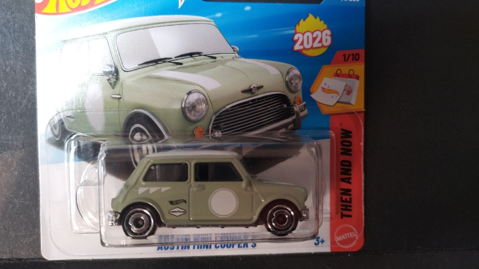 Austin Mini Cooper S 1:64 Hotwheels Pol, Auto, Verzenden, ., Nieuw