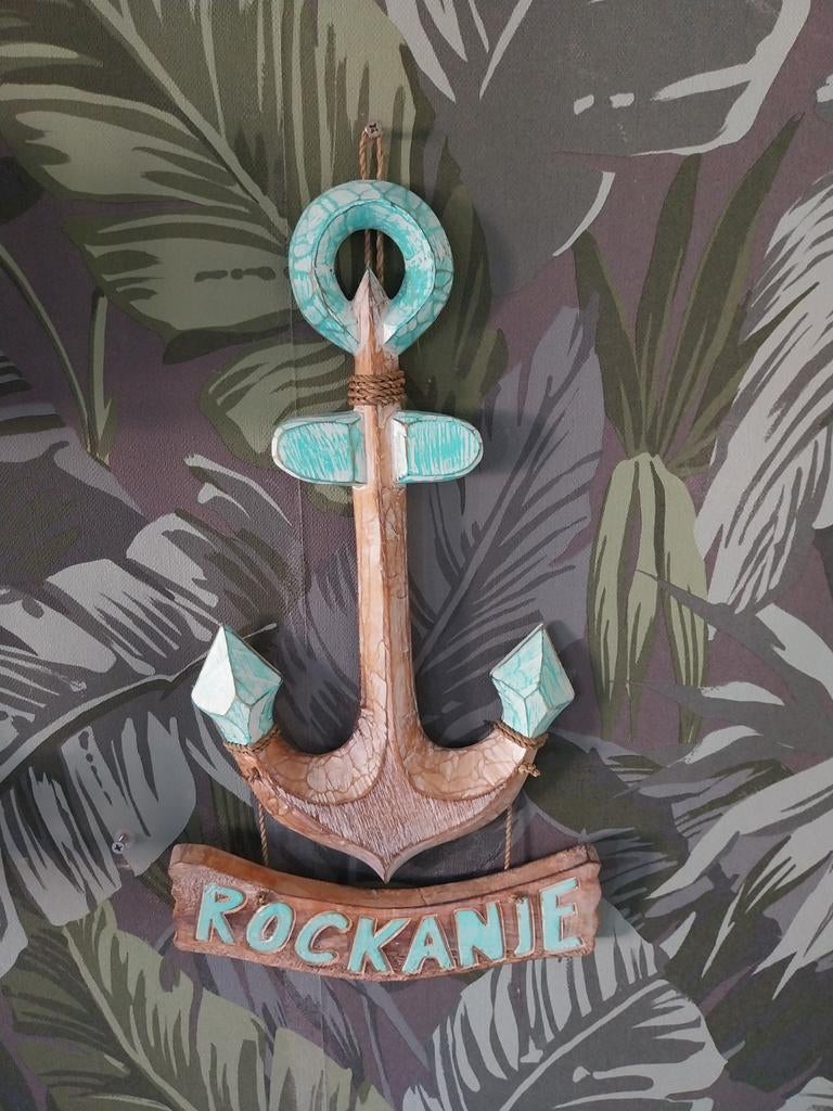 Mooi nieuw anker uit Rockanje, Hout, Meerkleurig, Overige stijlen, Nieuw