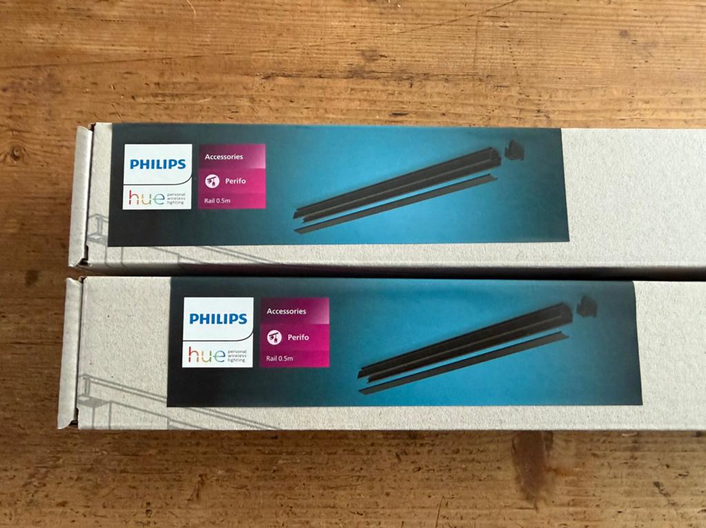 Hue Perifo rail 0.5 meter, 2 beschikbaar, Ophalen, Nieuw