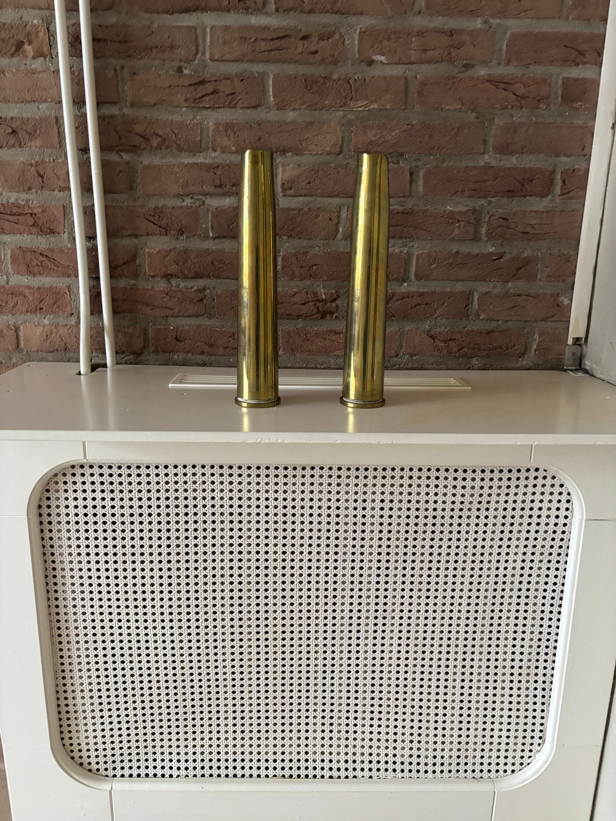 2 Kogelhulzen in vaasvorm, Antiek en Kunst, Ophalen