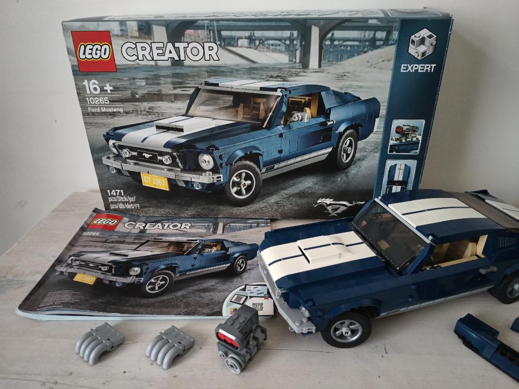 Lego Ford Mustang 10265, Kinderen en Baby's, Speelgoed | Duplo en Lego, Compleet, Lego, Ophalen of Verzenden, Zo goed als nieuw