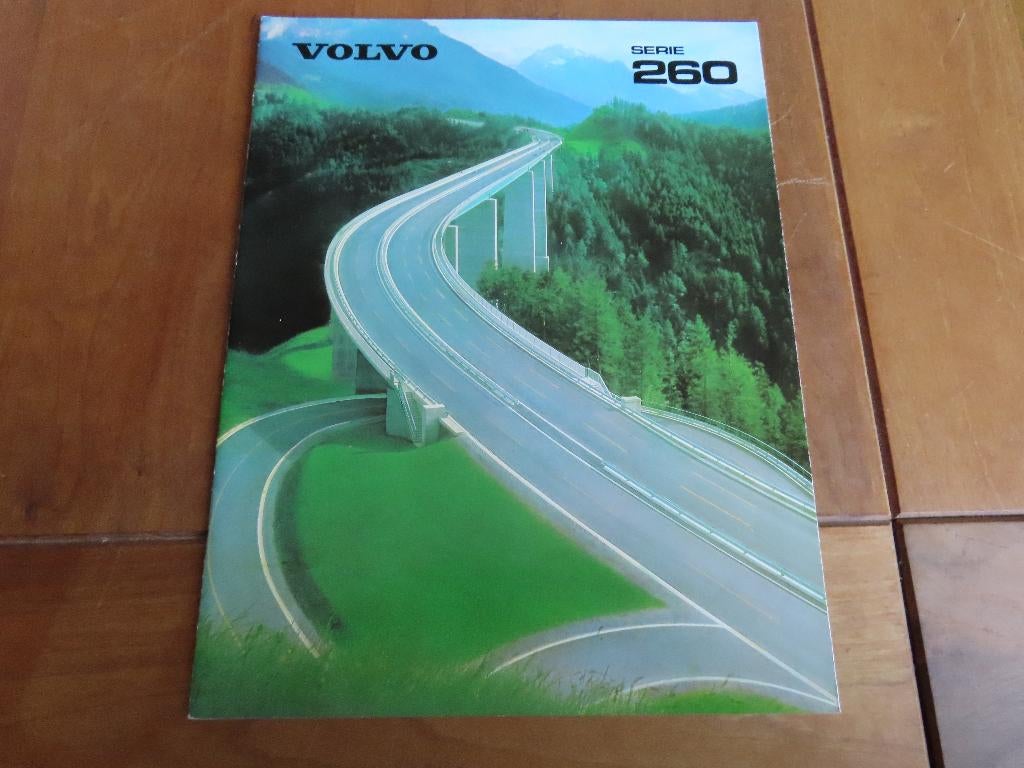 Folder Volvo 262 Coupe, Volvo 264, Volvo 265 1980, Volvo, Zo goed als nieuw, Volvo, Ophalen of Verzenden