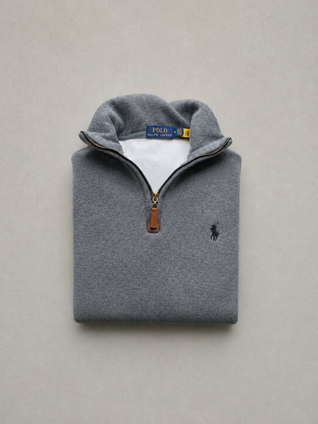 Polo Ralph Lauren quarter zip trui - Maat M, Kleding | Heren, Truien en Vesten, Ophalen of Verzenden, Zo goed als nieuw, Maat 48/50 (M)