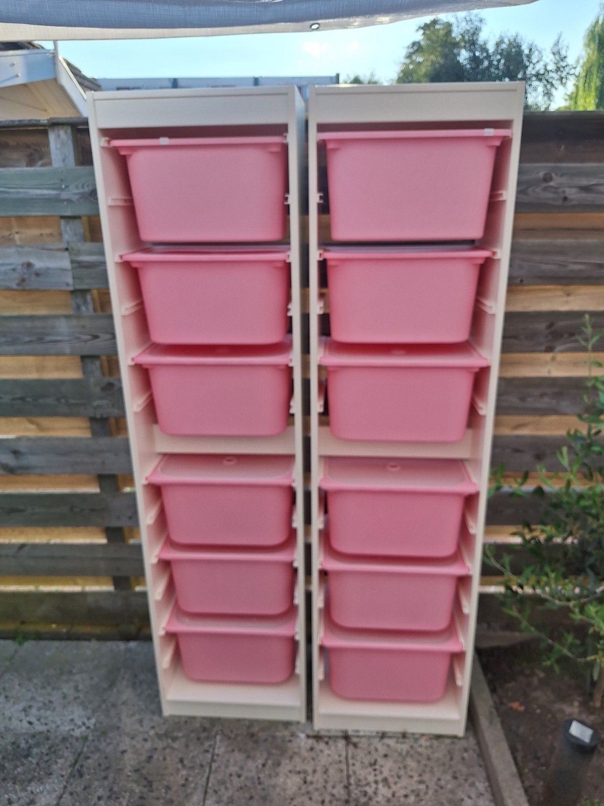 Ikea Trofast kasten, Ophalen, Minder dan 50 cm, Gebruikt, 5 laden of meer