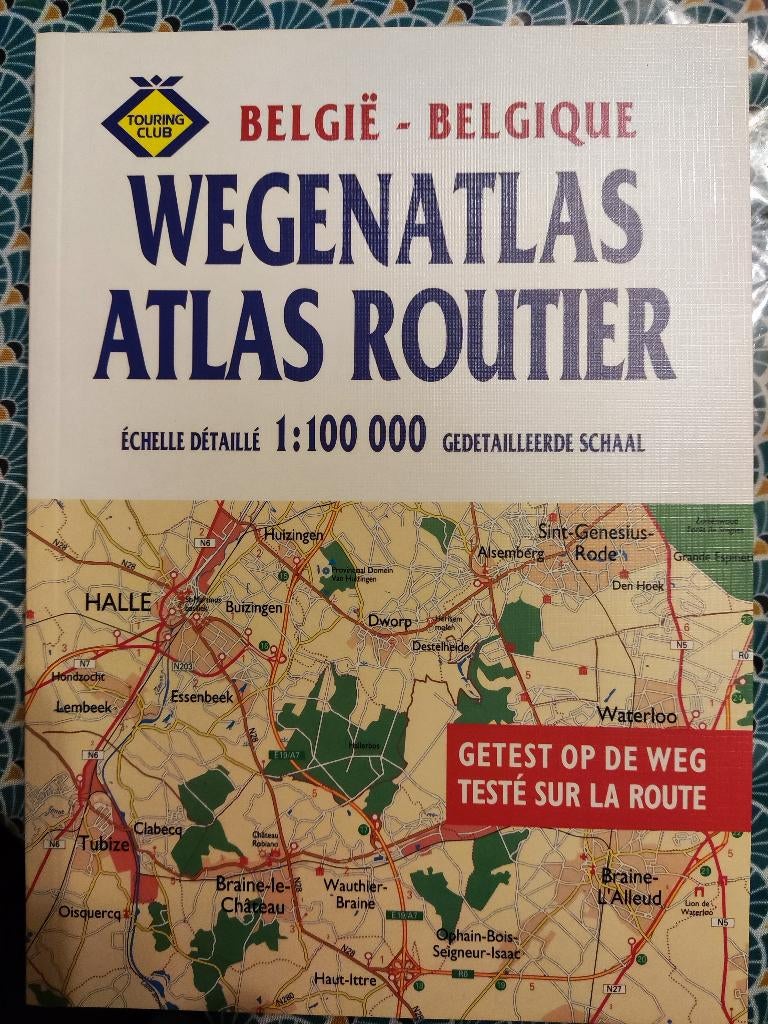 Wegenatlas - België, Boeken, Atlassen en Landkaarten, Ophalen of Verzenden, België of Luxemburg, Lannoo, 1800 tot 2000