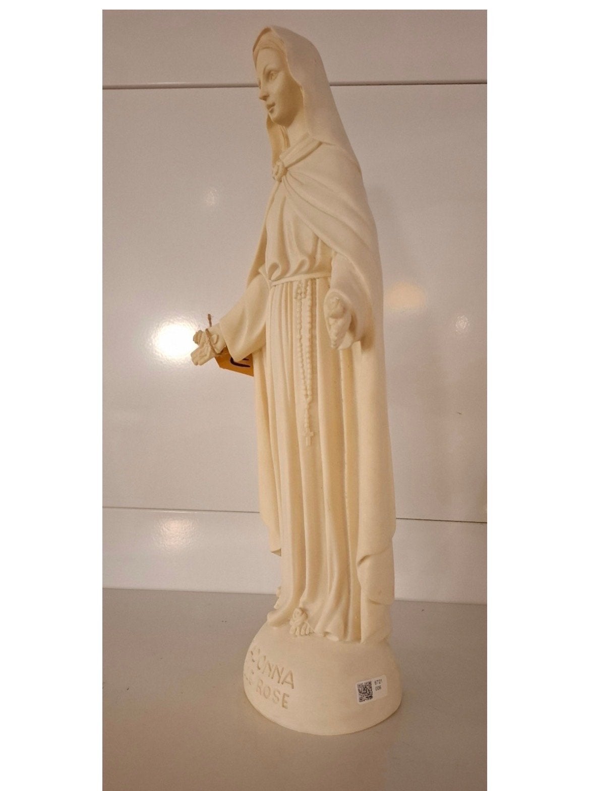 Beeldje Madonna della rose - Religieuze Decoratie, Ophalen of Verzenden