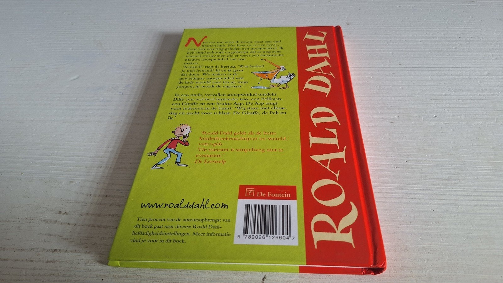 De Giraffe, de Peli en Ik - Roald Dahl, Boeken, Ophalen of Verzenden