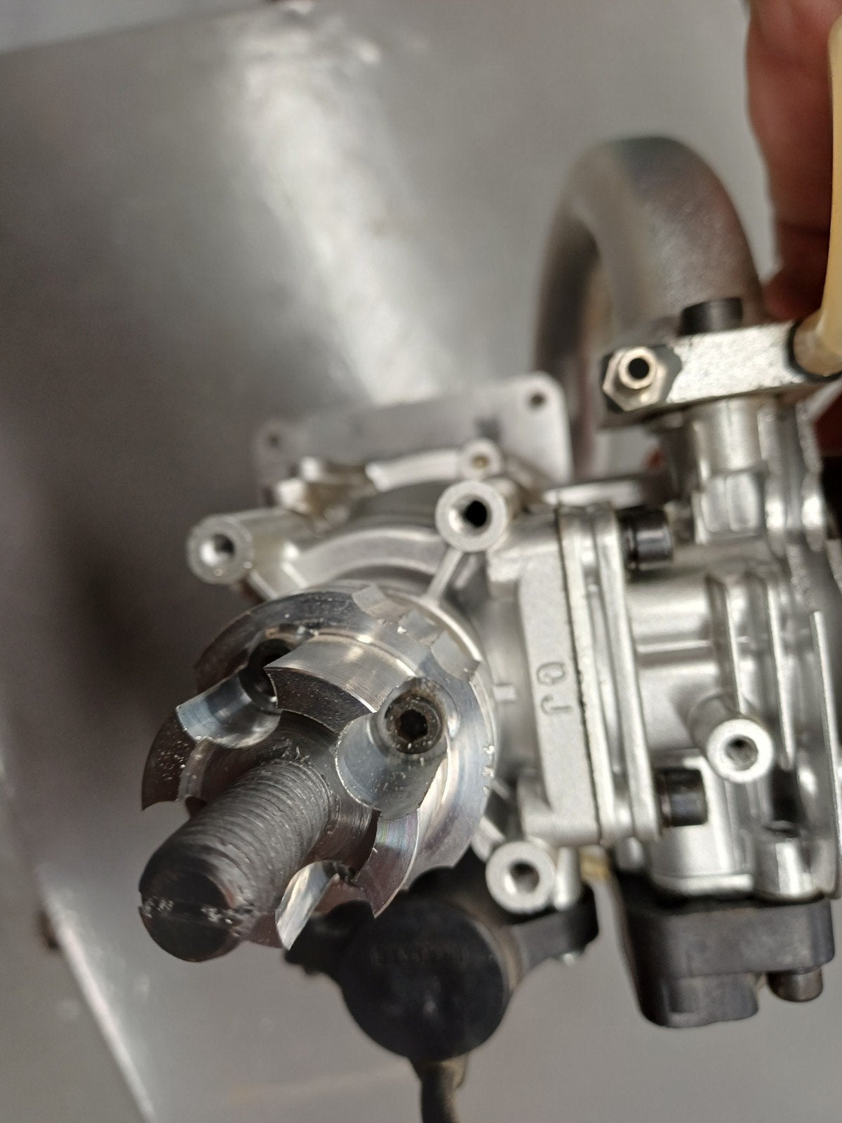 powerboot motor, Ophalen of Verzenden, Zo goed als nieuw