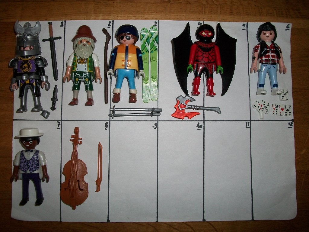 70159 en/of 70160 figures serie 16 figuren prinses ridder, Ophalen, Nieuw, Complete set