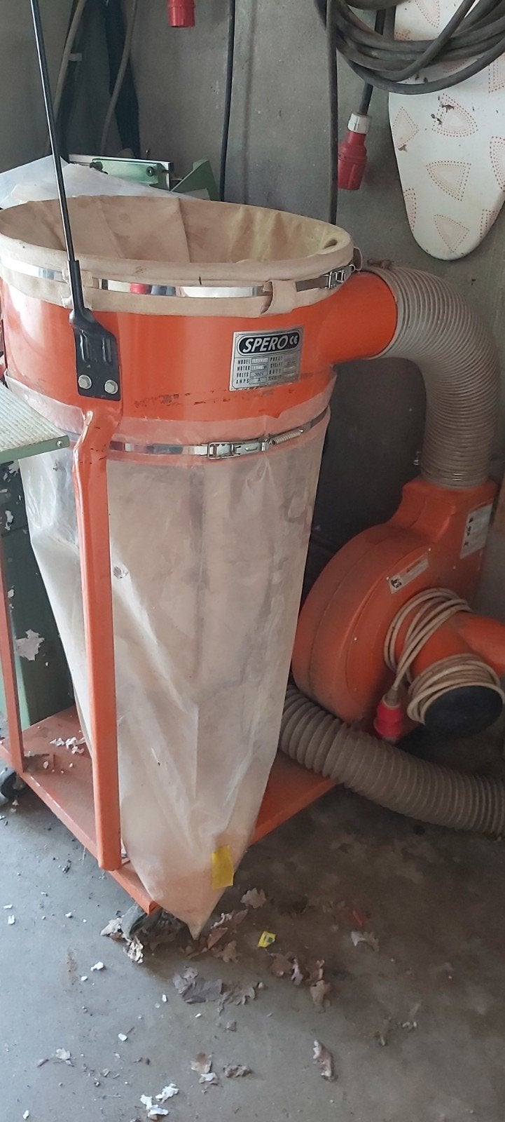 Spero CE Afzuiger 380V - Krachtige Houtstofafzuiging, Doe-het-zelf en Verbouw, Ophalen