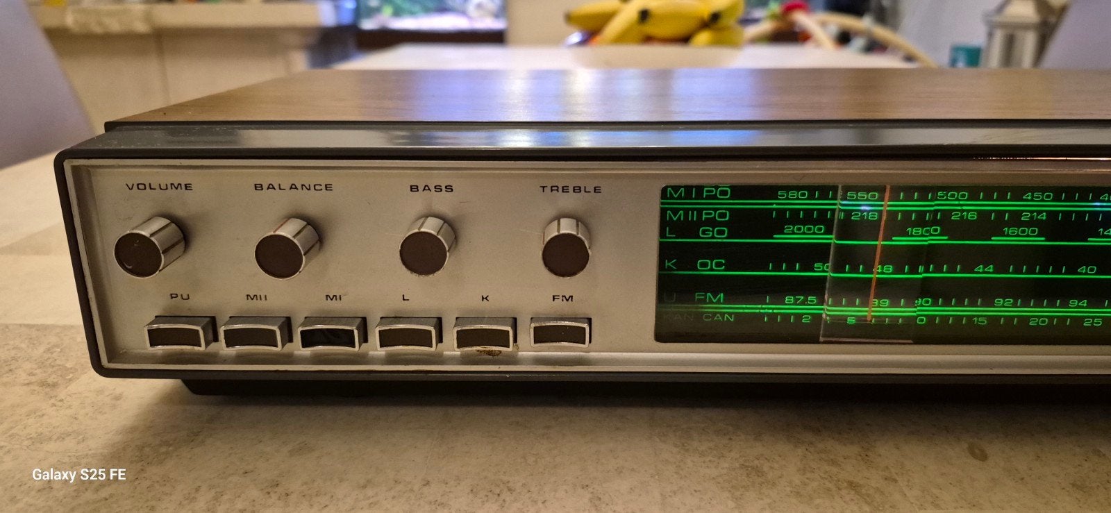 vintage aristona reciever, Audio, Tv en Foto, Ophalen, Gebruikt, Minder dan 60 watt, Overige merken