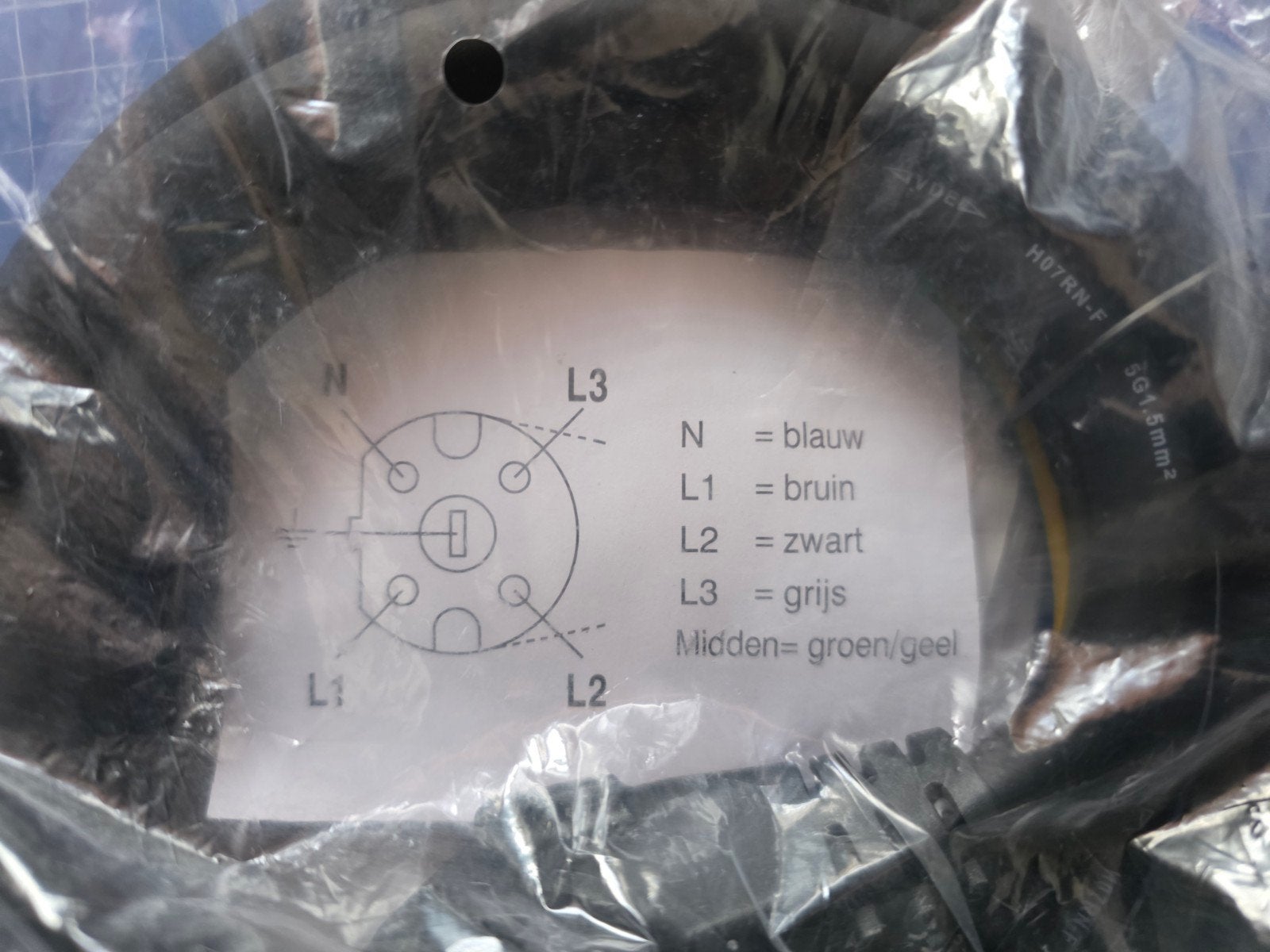 Perilex stekker nieuw in zak, Doe-het-zelf en Verbouw, Ophalen of Verzenden, Nieuw, Kabel of Snoer