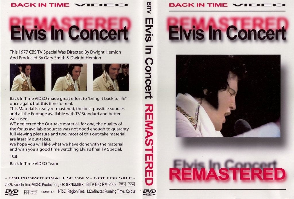 Elvis Presley in concert 1977- remastered, Alle leeftijden, Verzenden, Nieuw in verpakking, Concert