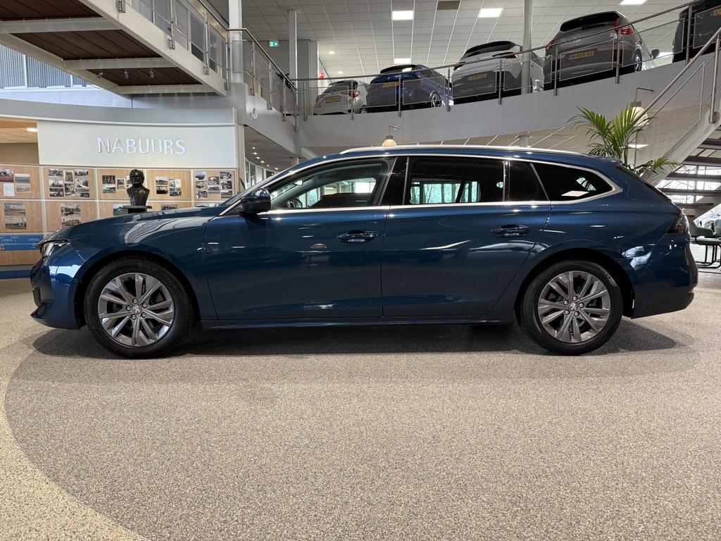 Peugeot 508 SW 1.2 130pk EAT8 BL Allure NL auto, Adaptive, C, Auto's, Peugeot, Gebruikt, Euro 6, 1199 cc, Blauw