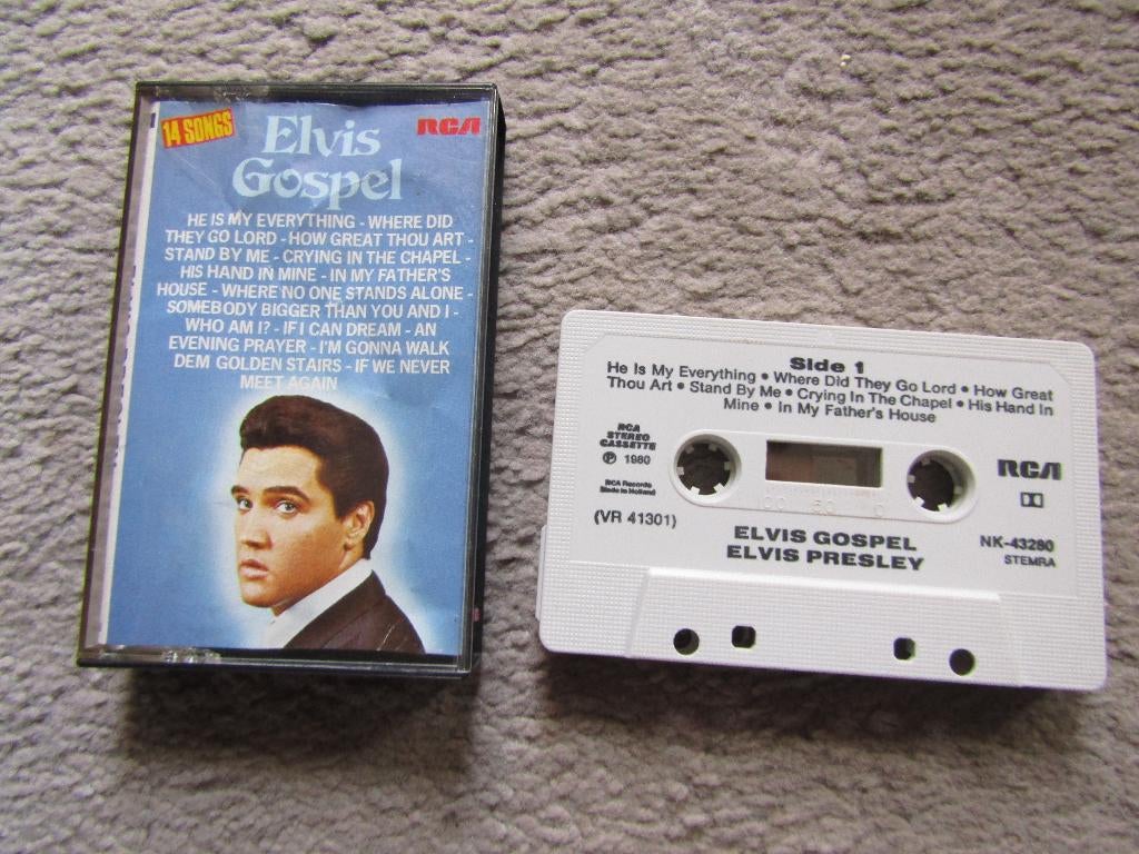 Cassette: Elvis - Gospel, Gebruikt, 1 bandje, Ophalen of Verzenden, Origineel
