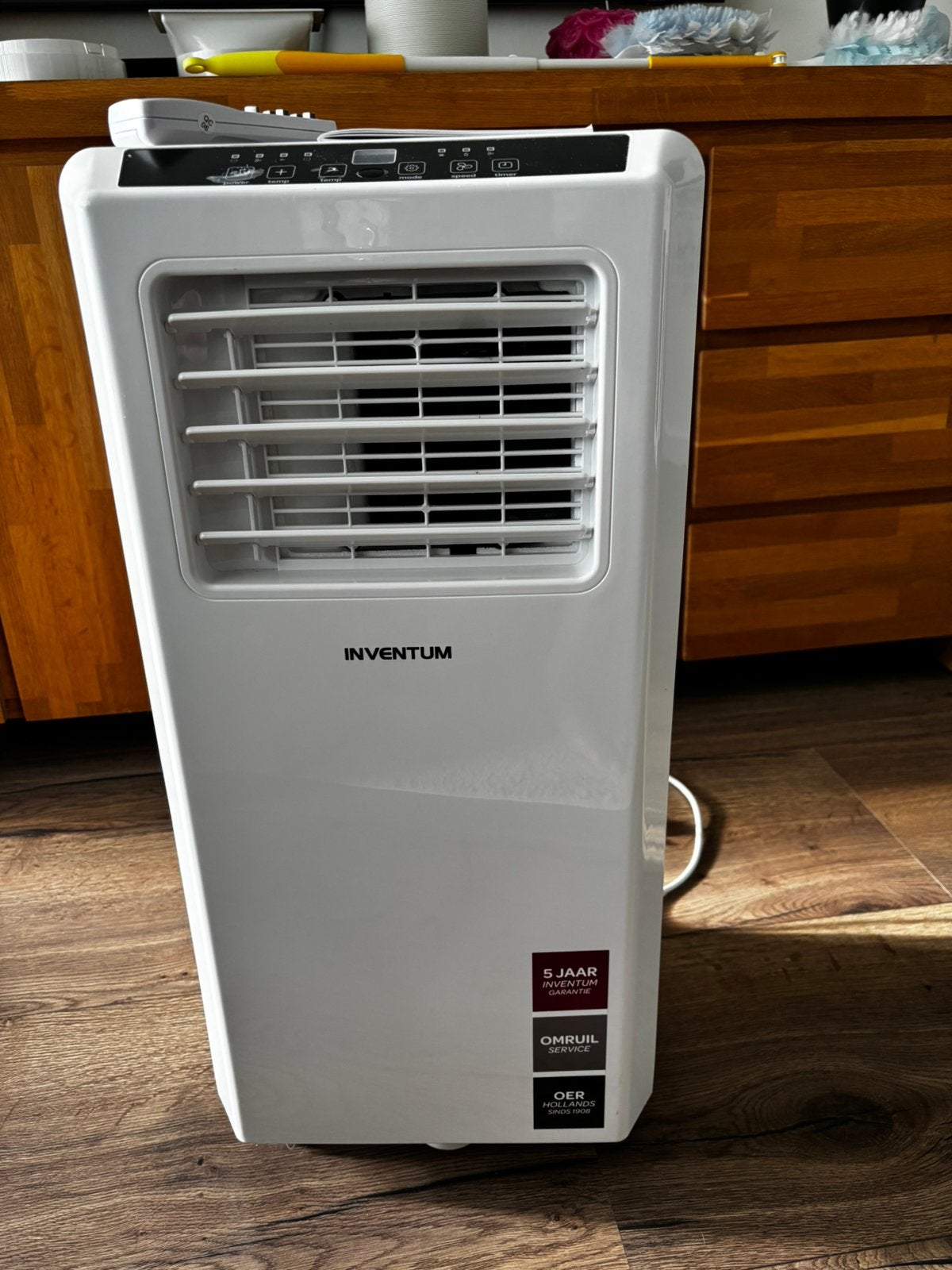 Inventum Mobiele Airco AC701, Witgoed en Apparatuur, Airco's, Ophalen, Minder dan 60 m³, 3 snelheden of meer, Zo goed als nieuw