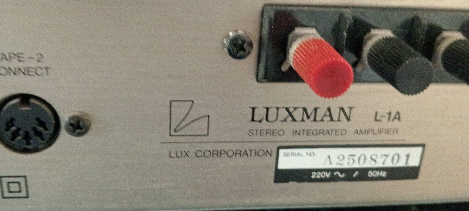 Luxman L-1A Stereo Geïntegreerde Versterker, Ophalen of Verzenden