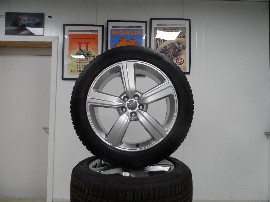 20 inch Audi E-Tron origineel winterbanden set nieuw staat, Audi, Gebruikt, Banden en Velgen, Personenwagen