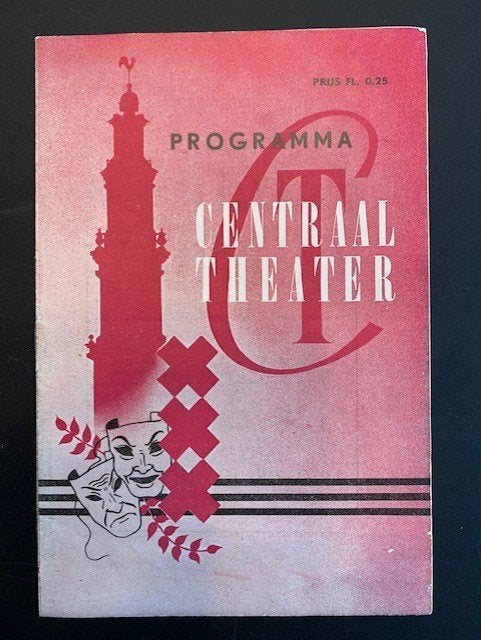 Programma Amsterdam Centraal theater 1948 extra dokumentatie, Ophalen of Verzenden, Gelezen, Toneel