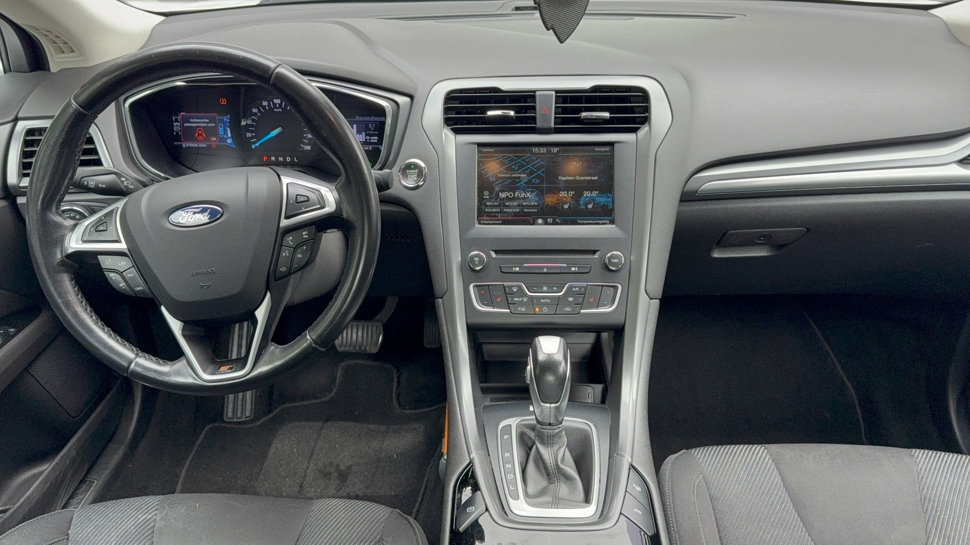 Ford Mondeo 2.0 IVCT HEV Titanium l Automaat l Volledig Onde, Auto's, Ford, Dealer onderhouden, Stof, Gebruikt, 4 cilinders