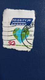 Nederland 2008 Priority zegel compl met aanhangsel nvph 2561, Verzenden, Na 1940, Gestempeld