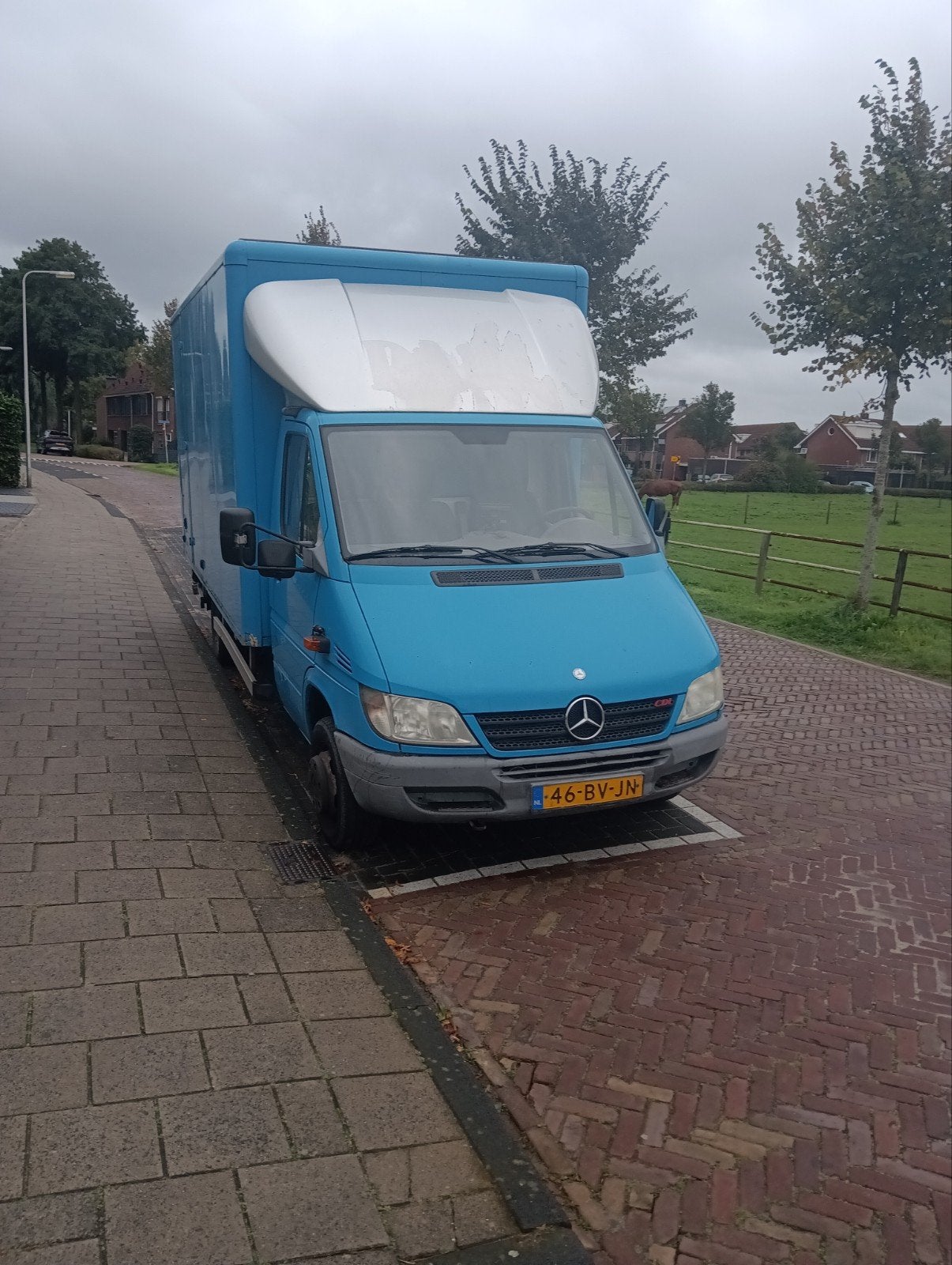 Mercedes Sprinter 413 cdi bj 2005 bakwagen met klep, 129 pk, Diesel, 2720 kg, Particulier