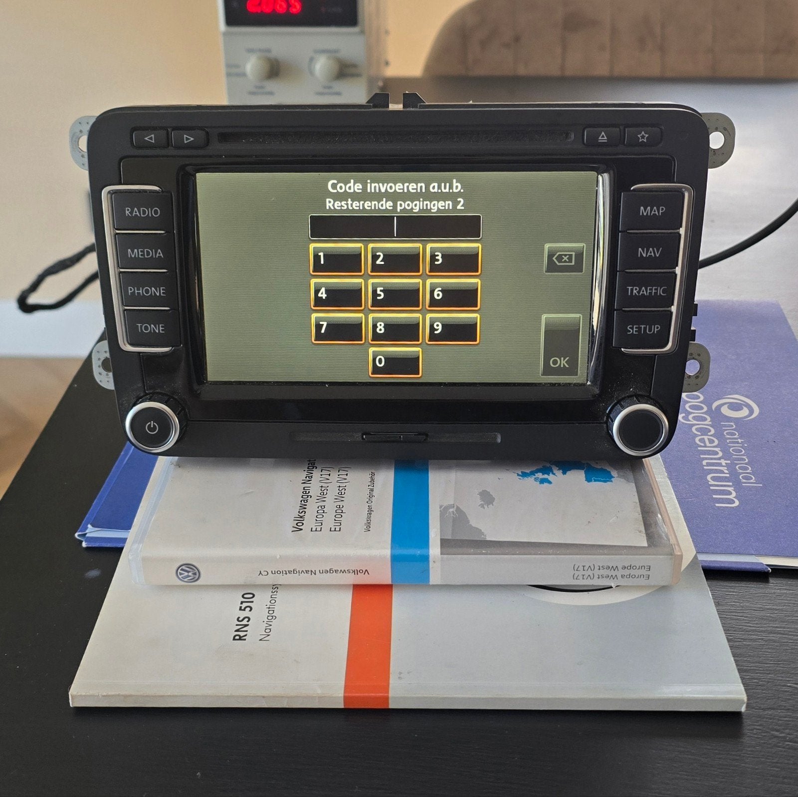 Rns510 Navigatie Origineel Volkswagen incl montage, Ophalen of Verzenden