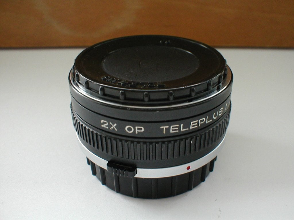 Olympus OM 2x teleconverter, Ophalen of Verzenden, Gebruikt, Spiegelreflex, Olympus