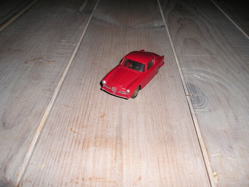 Dinky Toys 24j Alfa Romeo Coupe, Antiek en Kunst, Antiek | Speelgoed, Ophalen of Verzenden