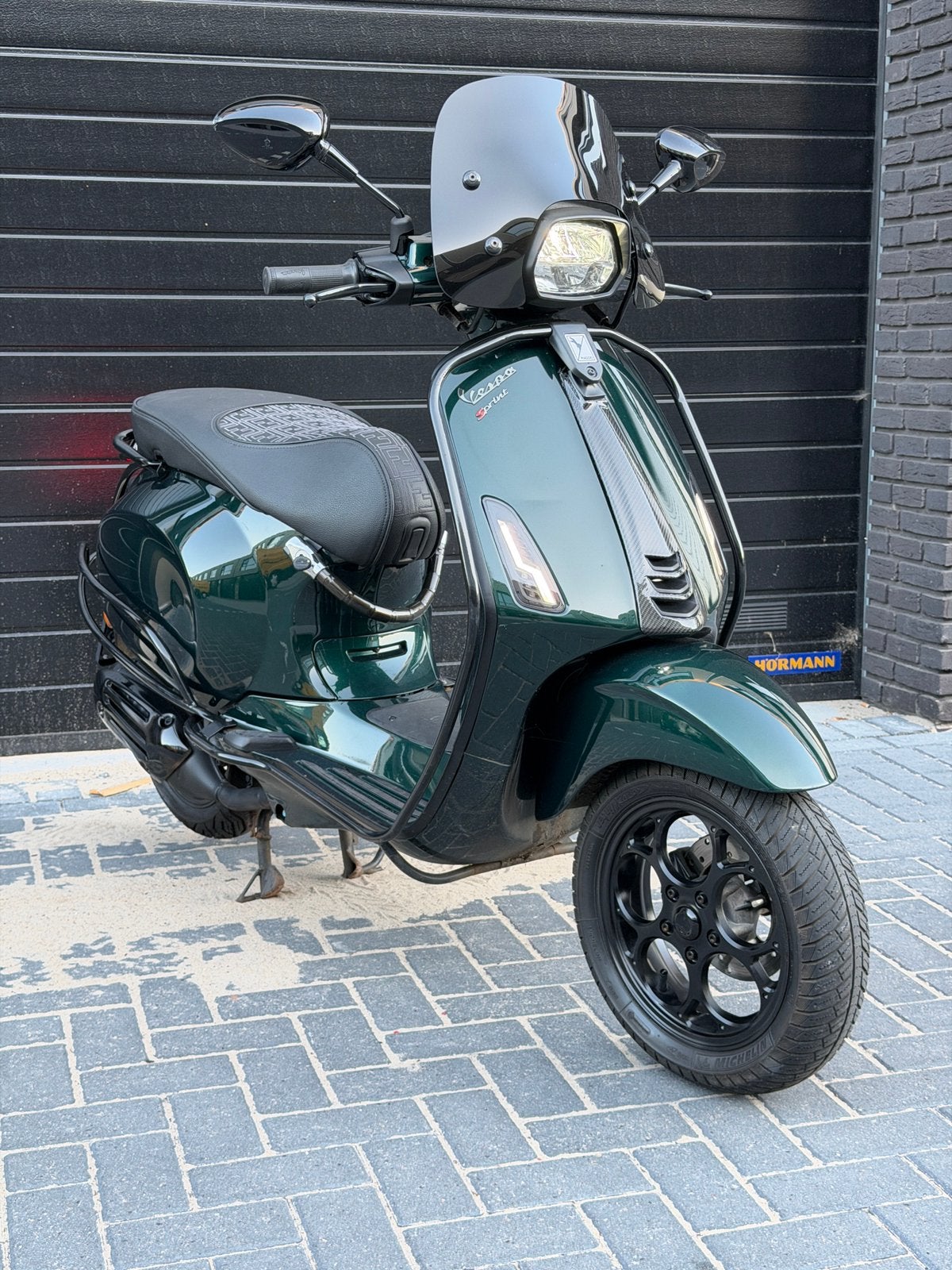 Vespa Sprint e5 2021! Custom! BROM! Full option, Ophalen, Zo goed als nieuw