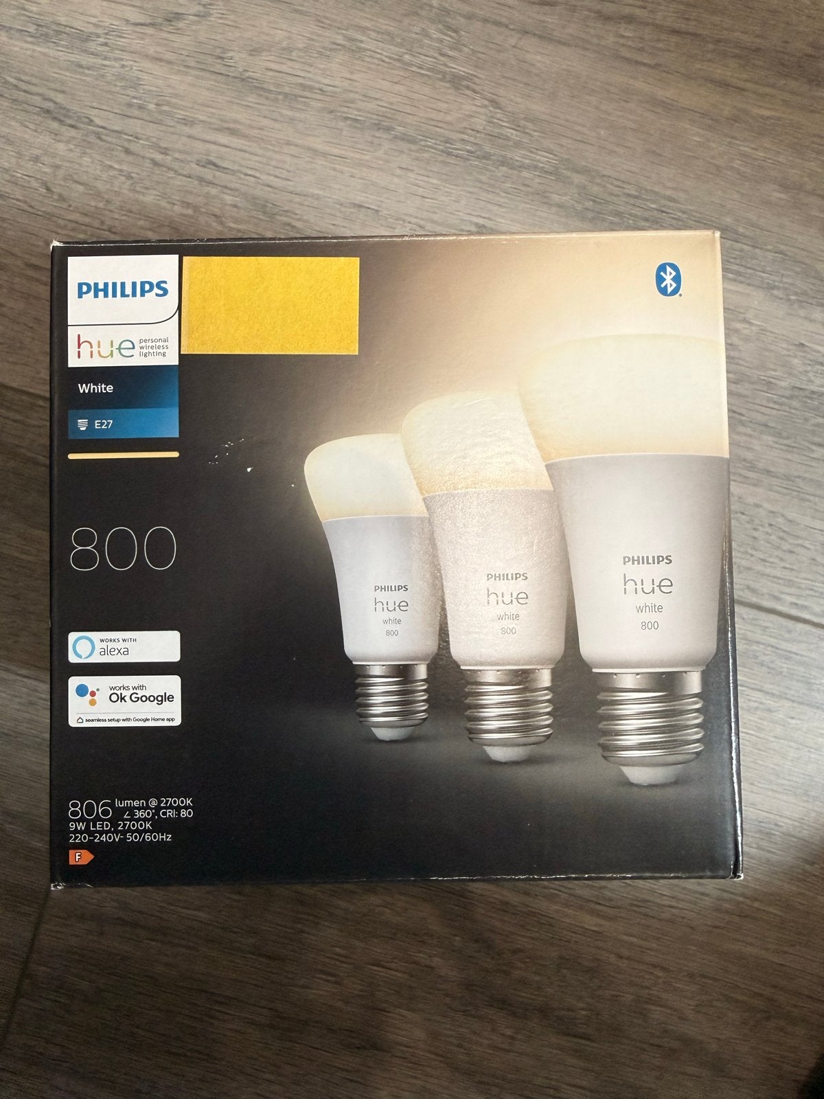 Philips Hue White E27 LED Lampen (3 stuks), Huis en Inrichting, Lampen | Losse lampen, Led-lamp, Philips Hue, Nieuw, E27 (groot)