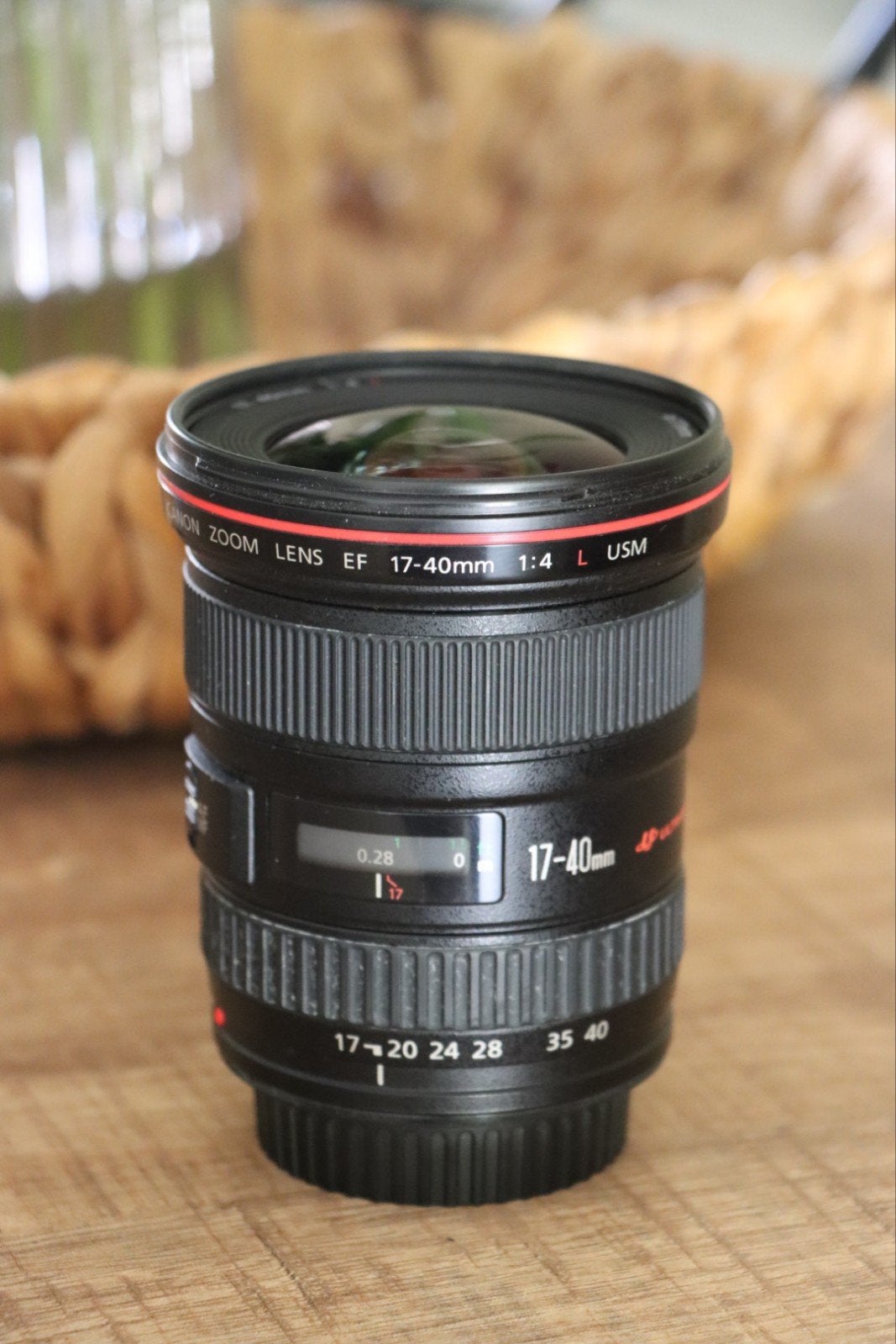 Canon EF 17-40mm f4 L, Ophalen of Verzenden, Zo goed als nieuw, Groothoeklens, Zoom