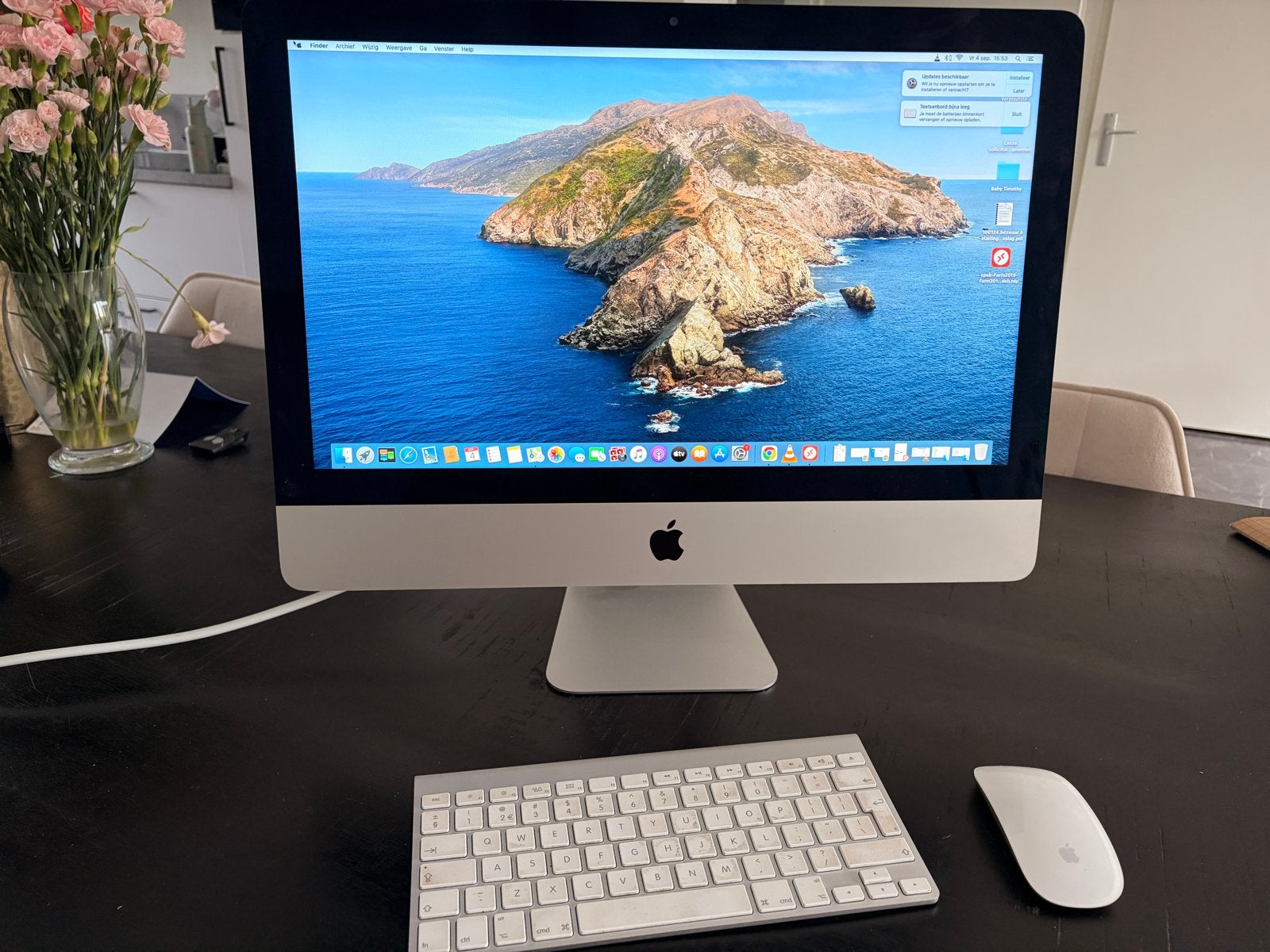 Apple iMac 21,5” Late 2012 – i5 – 8GB – 1TB – Catalina, 2 tot 3 Ghz, 8 GB, IMac, Ophalen of Verzenden